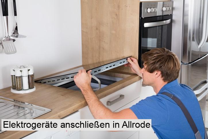 Elektrogeräte anschließen in Allrode